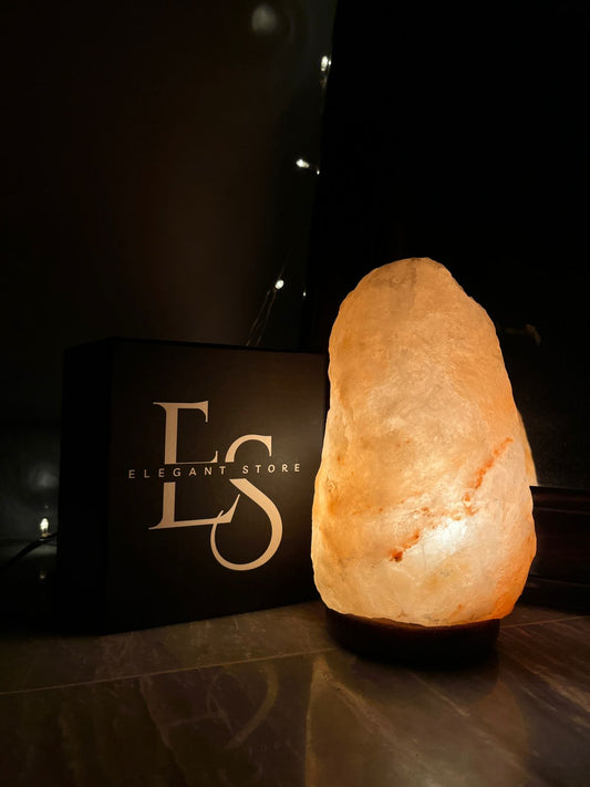 Natural Pink Himalayan Salt Lamp (8–10KG) – Ease Stress, Improve Sleep & Find Balance